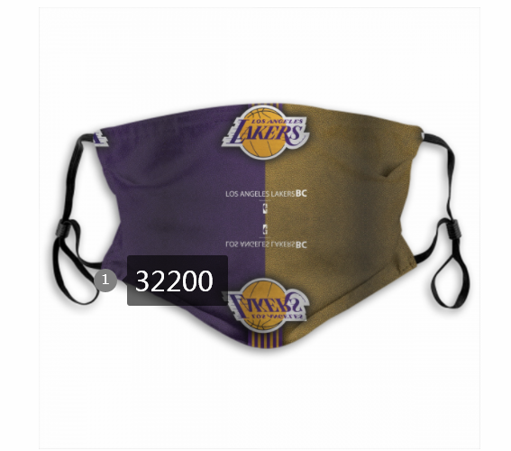 NBA 2020 Los Angeles Lakers24 Dust mask with filter